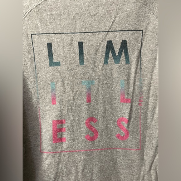 Peloton Grey and Pink Limitless Sweatshirt EUC - Picture 4 of 5